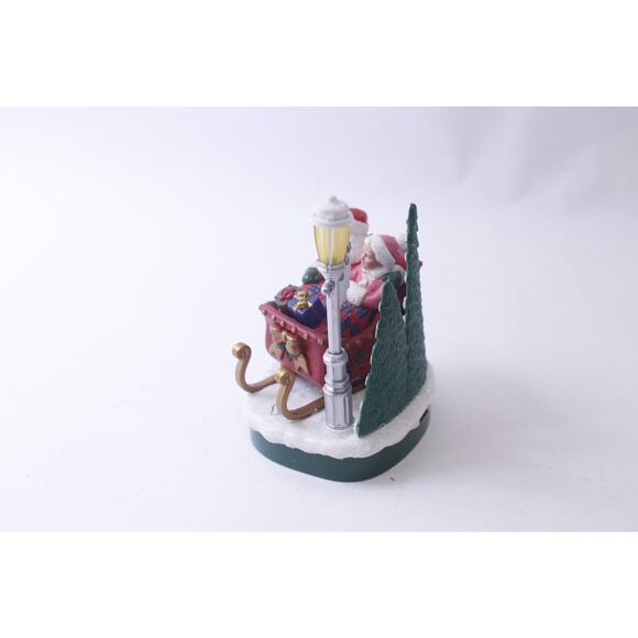 Sleigh Ride, Christmas Musical Ornament or Centerpiece, Signature, Illuminates, - Picture 2 of 3